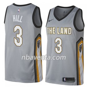 Camiseta Hombre Cleveland Cavaliers George Hill 3 Nike City Edition Swingman